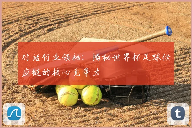 对话行业领袖:揭秘世界杯足球供应链的核心竞争力