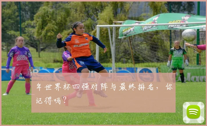 年世界杯四强对阵与最终排名，你记得吗？
